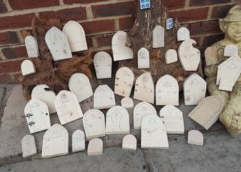 Wokingham Men's Shed fairy doors