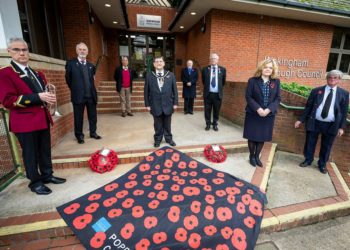 Wokingham Borough Mayor Cllr Malcolm Richards and Deputy Mayor Cllr Keith Baker MBE were joined by councillors, and council leaders to pay their respects to fallen soldiers.