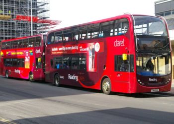 Reading Buses claret route