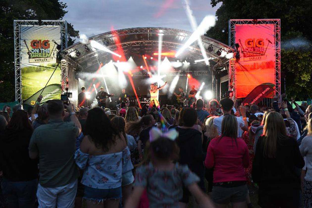 Make a date Yateley’s Gig on the Green is returning this weekend