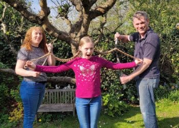 wokingham charity fundraiser haircut the little princess trust