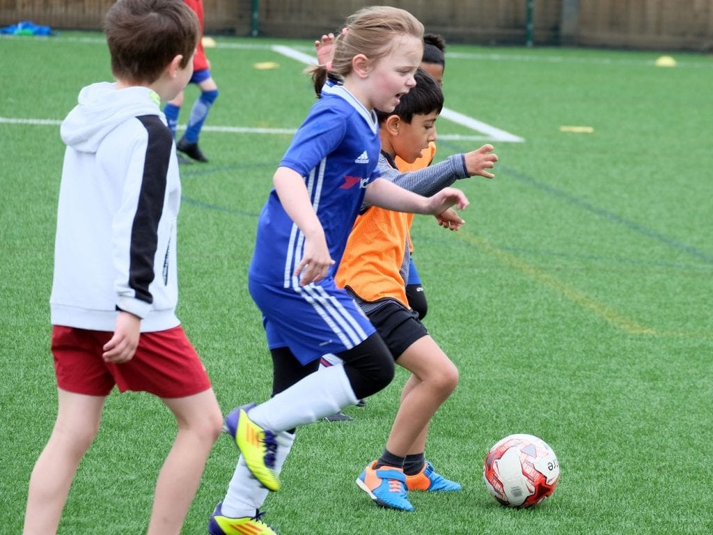 Wokingham & Emmbrook FC soccer fun Pictures: Andrew Batt