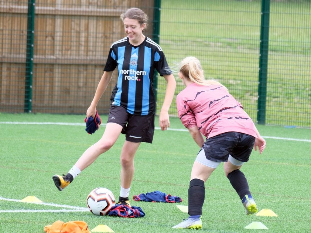 Wokingham & Emmbrook FC Ladies Open day Pictures: Andrew Batt