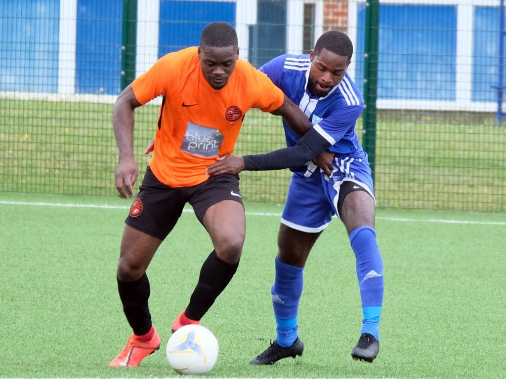 Wokingham & Emmbrook v Frimley Green pictures: Andrew Batt FootballinBerkshire