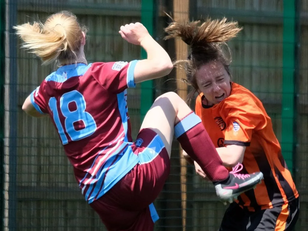 Wokingham & Emmbrook Ladies v Badshot Lea Ladies Pictures: Andrew Batt FootballinBerkshire