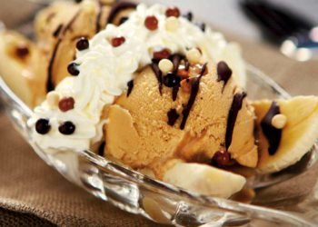 Aldi's Caramelly Banana Split