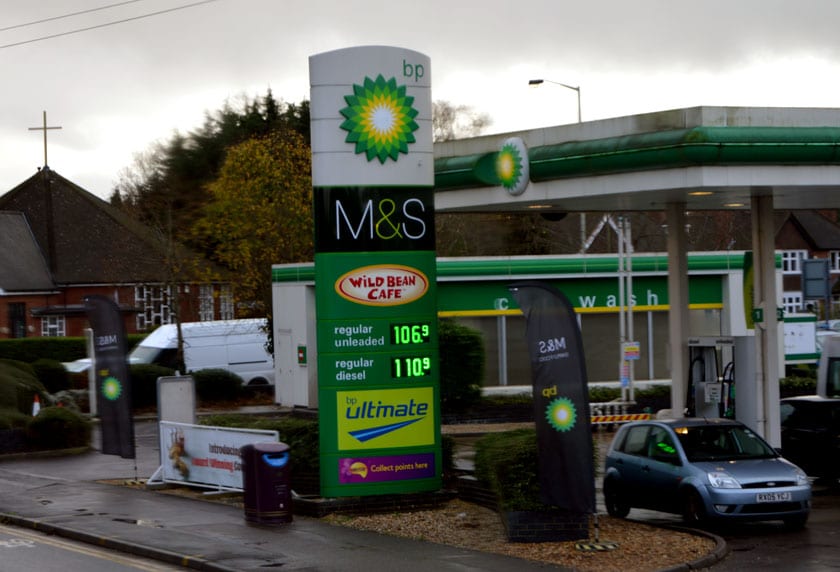 BP at the Three Tuns on Wokingham Road, Earley