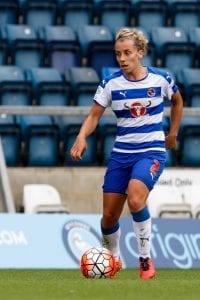 Becky Jane returned from injury at right-back (Pic by Neil Graham)