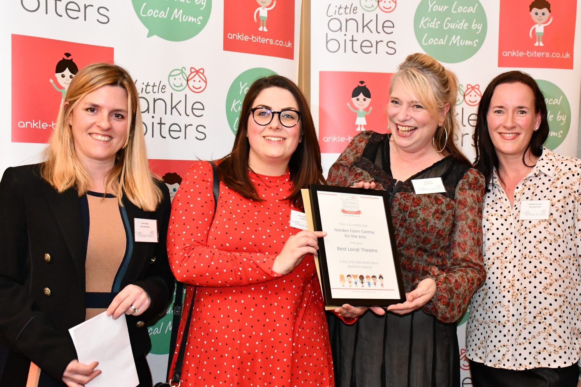 Last year's 'Best Local Theatre' winners. Picture: Little Ankle Biters