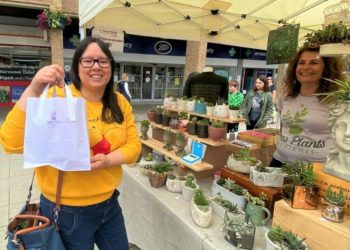 Boba's Plants is one of the non-essential retailers hoping to trade with Sparkle Vegan Events again soon. Picture: Sarah Zeneli