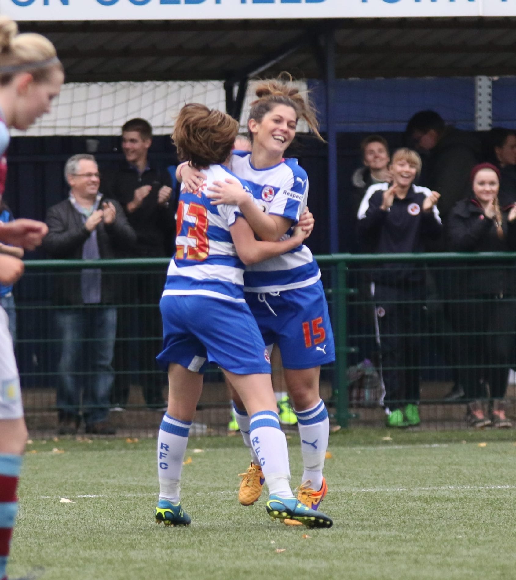 BiancaBraggcelebratesmakingit  PicbyNigelHoyle/GoalShots