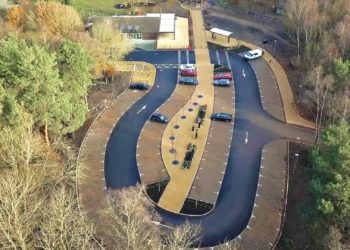 The new car parking at California Country Park. Picture: Wokingham Borough Council