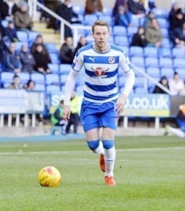 Chris Gunter is sad to see Steve Clarke leave Reading FC (Pic: Vivienne Johnson)