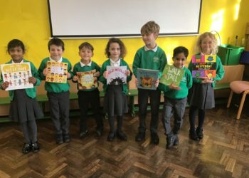 Pupils at Wescott Infant School celebrating difference. Picture: David Wilson Homes