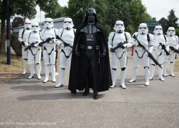 Darth Vader and Storm Troopers. Picture: UK Garrison