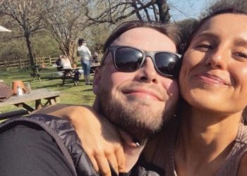 Dean Cherrett and Jessica Hemson