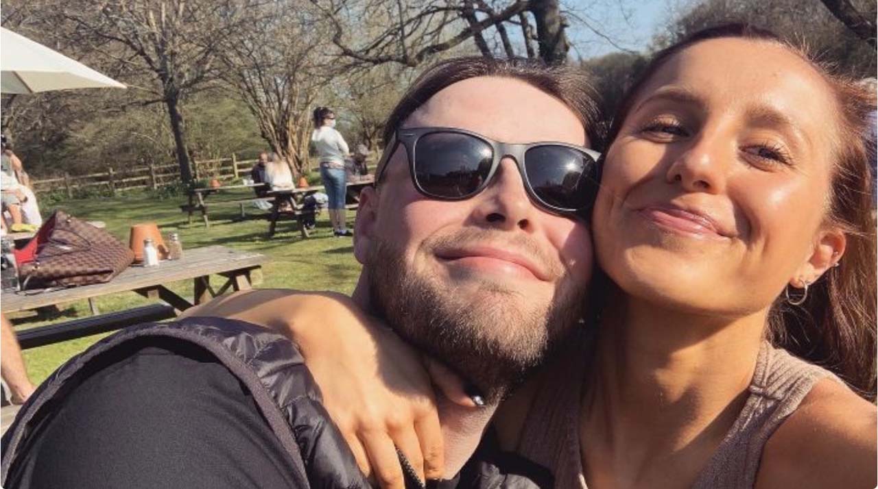 Dean Cherrett and Jessica Hemson