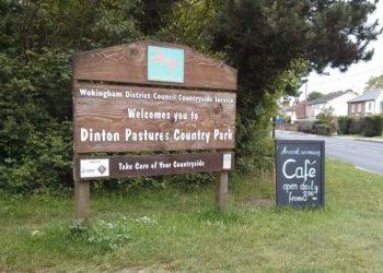 Dinton Pastures sign NEW