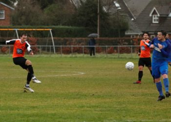 Elliott Rushforth scored from distance