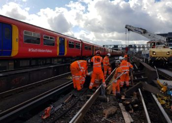 Engineer works will affect some trains in the borough this Christmas. Picture: Network Rail
