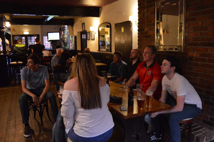 England v Russia Hope Anchor