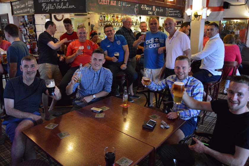 England v Russia Rifle Volunteer