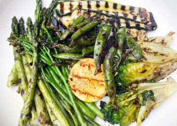 freely fruity charred greens