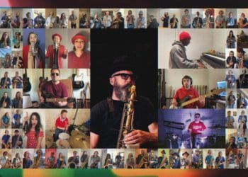 Teamwork: Sax Bandits have joined forces to create a new video, Celebration, based on the famous Kool and the Gang song
