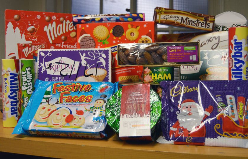 Christmas items are requested as donations to Wokingham's Foodbank