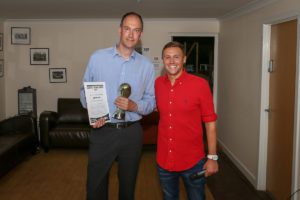 Football in Bracknell  Awards Volunteer of the Season Steve Kay Berks County