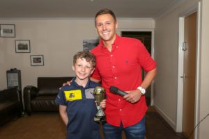 Football in Bracknell  Awards Young Player of the Season Maddox Gillas