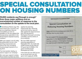 Housing Numbers leaflet