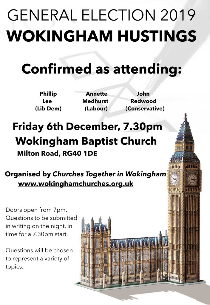 Wokingham hustings