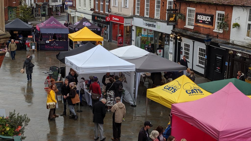 Wokingham vegan market