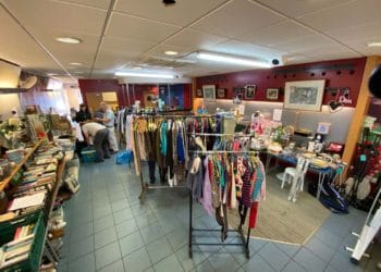 Pop-up charity shop