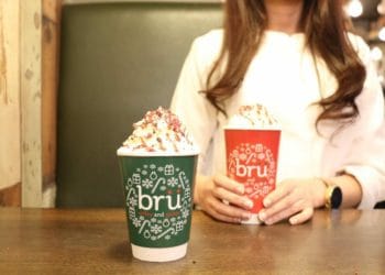 Bru Coffee and Gelato in Friar Street has launched a contest to design its Chrsitmas cups