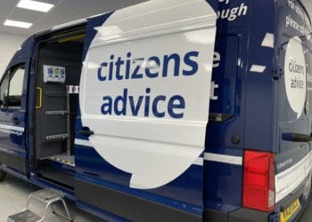 The new mobile advice unit. Picture: Citizens Advice Wokingham
