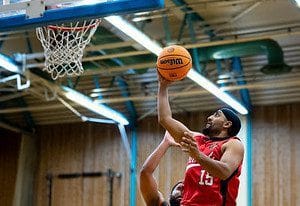 Jaz Bains shoots for Rockets