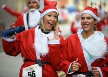 santa run