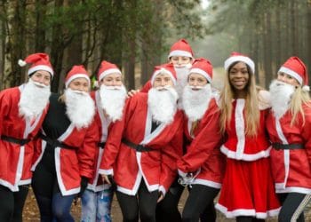 santa run