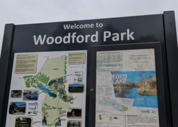The town council is concerned about incidents in Woodford Park. Picture: Phil Creighton