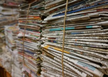 Piles and piles of old newspapers Picture: Pexels from Pixabay