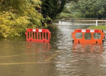 The website maps climate risks, such as flooding. Picture: Phil Creighton