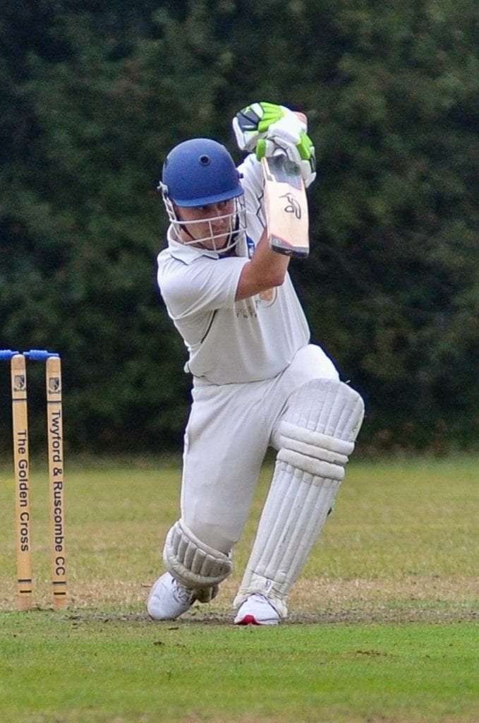 Twyford (batting) v Goring Stan Fritz batting