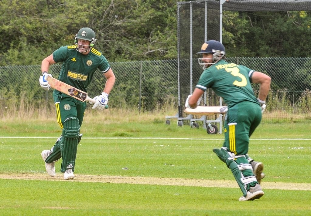 Wokingham (batting) v Slough Chris Peploe and Danny Housego