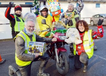 Bikers delivered presents to Wokingham and Sindlesham Masonic Centres, Pinewood Cafe, High Close School and Harley Davidson in Earley Picture: Steve Smyth