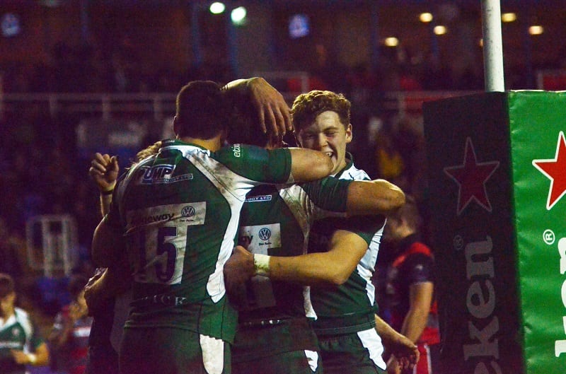 Irish celebrate a well-deserved win