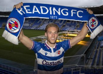 Lewis Gibson signs for Reading FC. 22.09.20 Picture By Jason Dawson