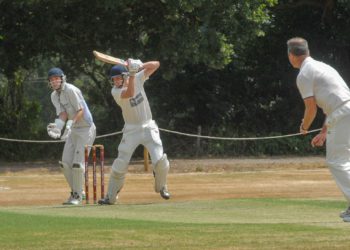 Jack Ford in action for Eversley