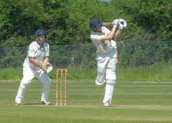 James Bird hit three boundaries